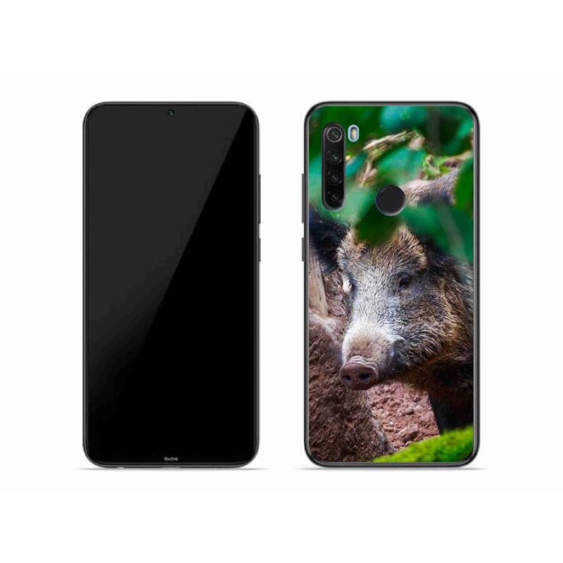 Gél borítás mmCase a Xiaomi Redmi Note 8T-hez - vaddisznó