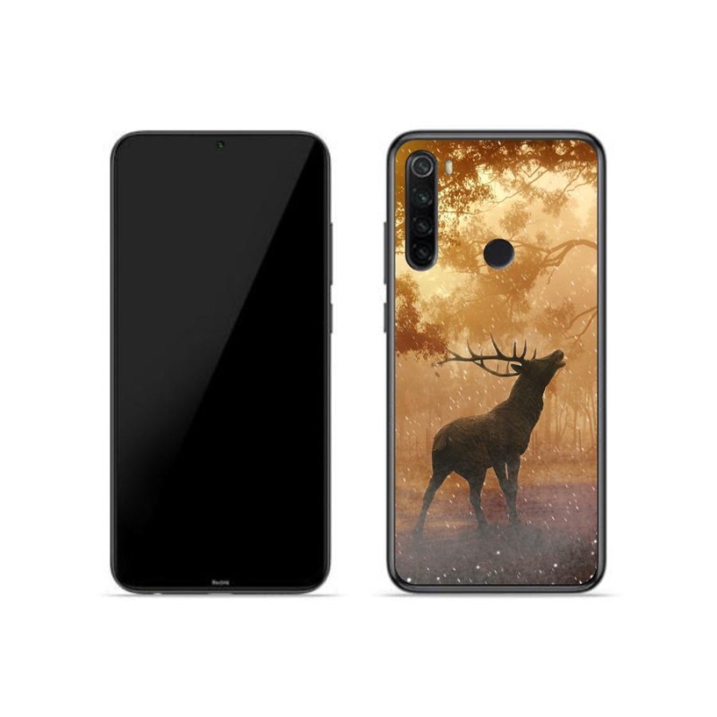 Gél borítás mmCase a Xiaomi Redmi Note 8T-hez - szarvas a vadászaton