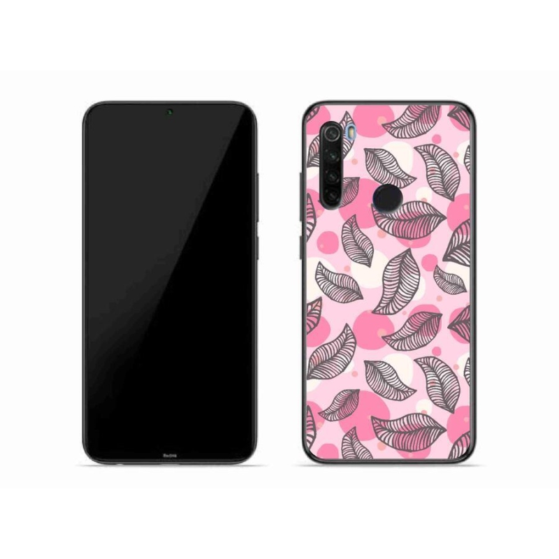 Gél borítás mmCase a Xiaomi Redmi Note 8T-hez - rajzfilmes hulló levelek