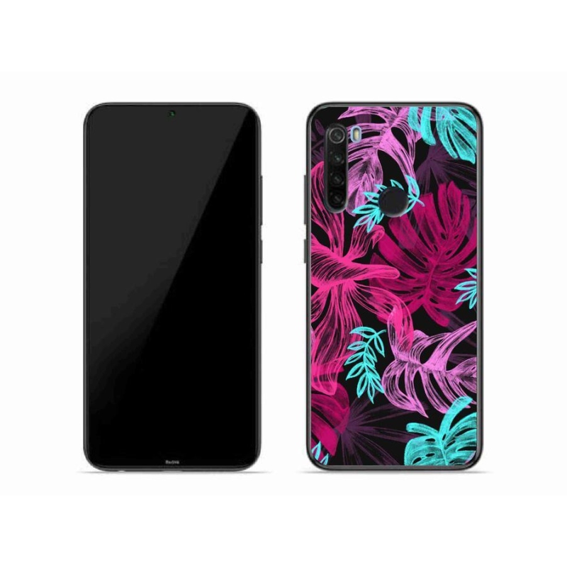 Gél borító mmCase a Xiaomi Redmi Note 8T-hez - virágok 1