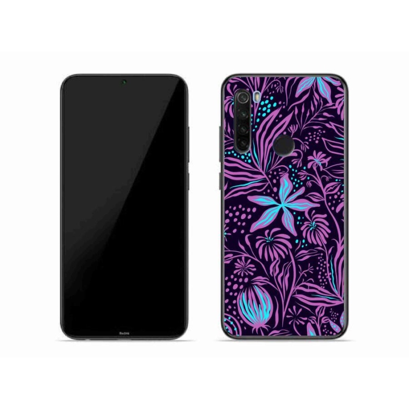 Gél borító mmCase a Xiaomi Redmi Note 8T-hez - virágok 2