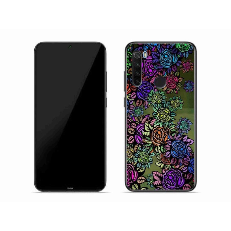 Gél borító mmCase a Xiaomi Redmi Note 8T-hez - virágok 6
