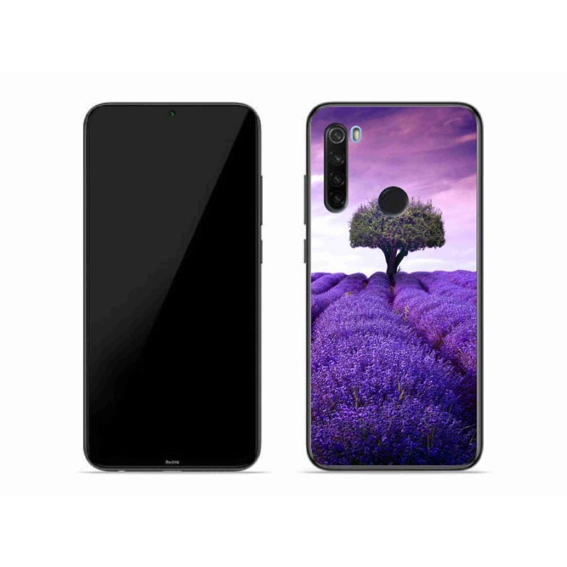 Gél borítás mmCase a Xiaomi Redmi Note 8T számára - levendula rét