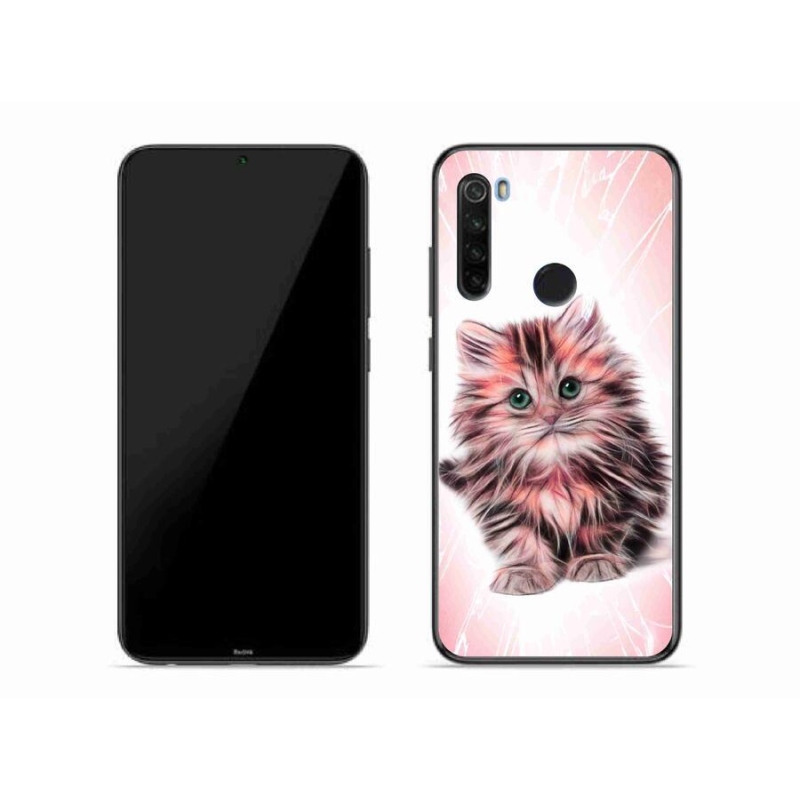 Gél borítás mmCase a Xiaomi Redmi Note 8T-hez - aranyos cica