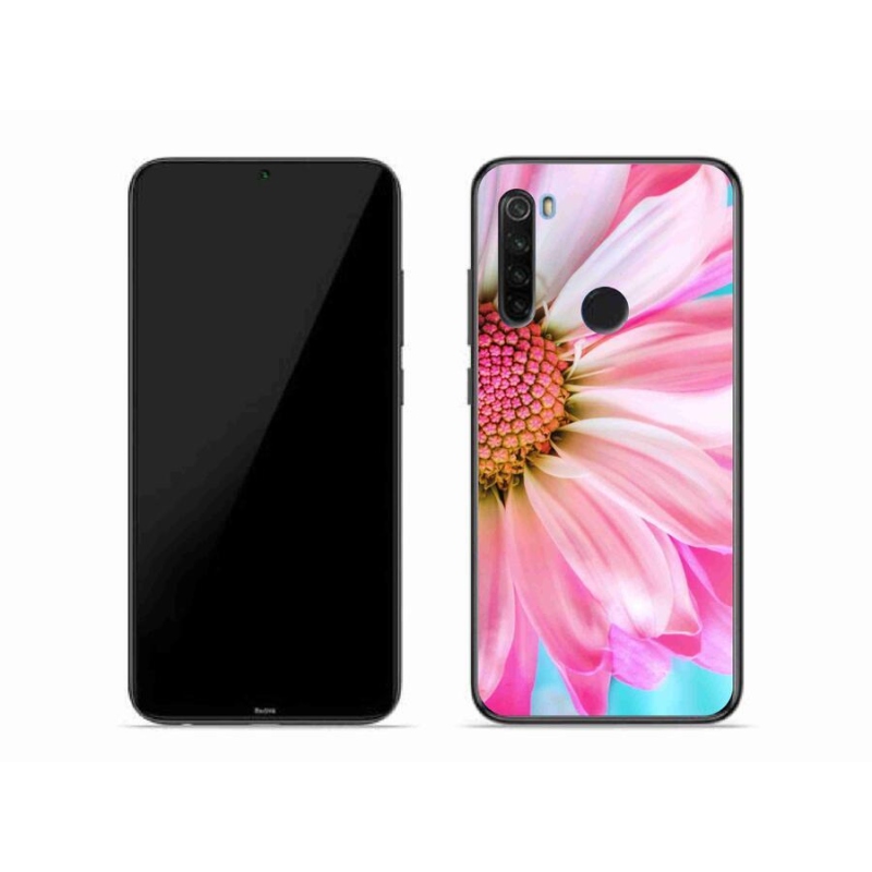 Gél borítás mmCase a Xiaomi Redmi Note 8T-hez - rózsaszín virág
