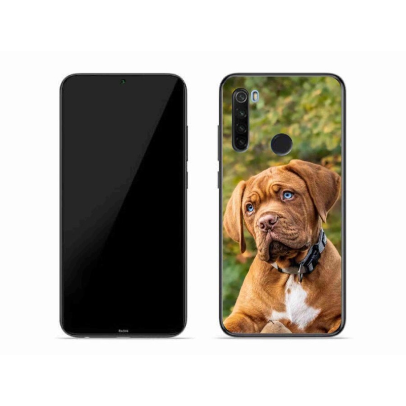 Gél borítás mmCase a Xiaomi Redmi Note 8T-hez - kölyökkutyakék