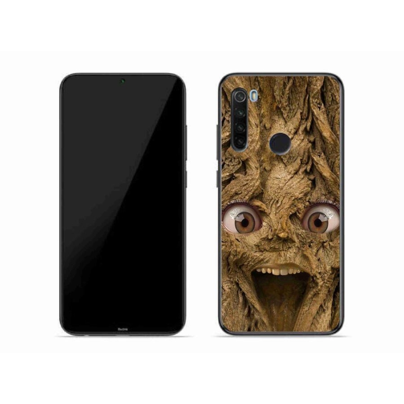 Gél borítás mmCase a Xiaomi Redmi Note 8T-hez - vidám fa szemekkel