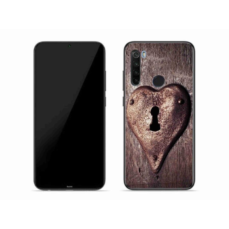Gél borító mmCase a Xiaomi Redmi Note 8T-hez - szív alakú zár