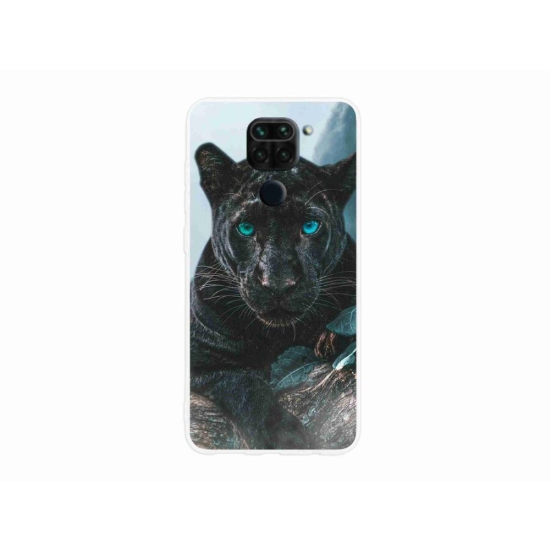 Gél borítás mmCase a Xiaomi Redmi Note 9-hez - fekete párduc