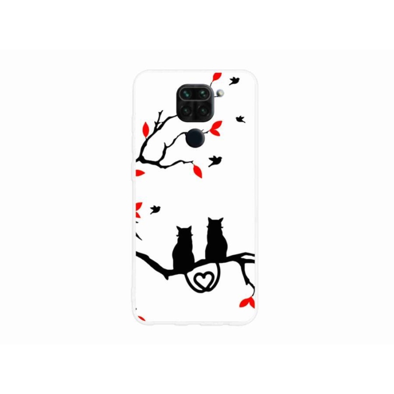Gél borítás mmCase a Xiaomi Redmi Note 9-hez - macskaszerelem