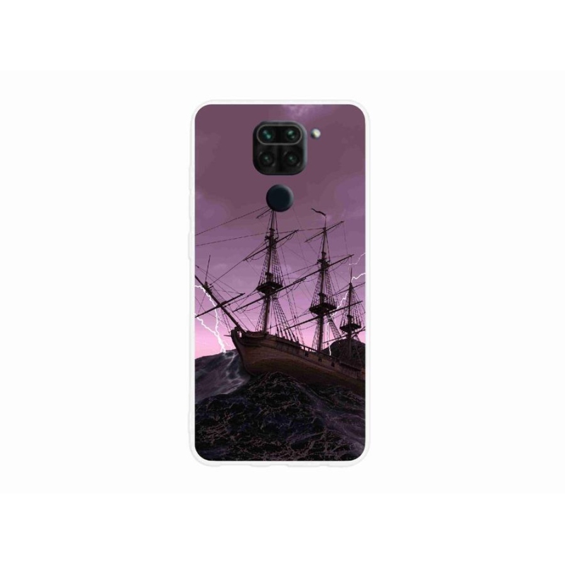Gél borítás mmCase a Xiaomi Redmi Note 9-hez - hajó a viharban