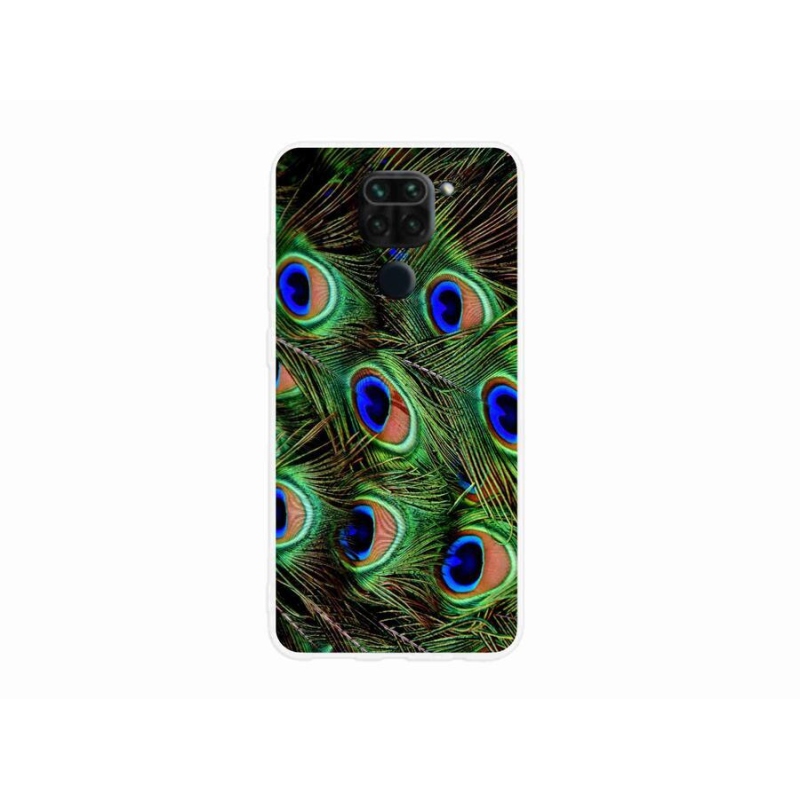 Gél borítás mmCase a Xiaomi Redmi Note 9 készülékhez - pávatoll