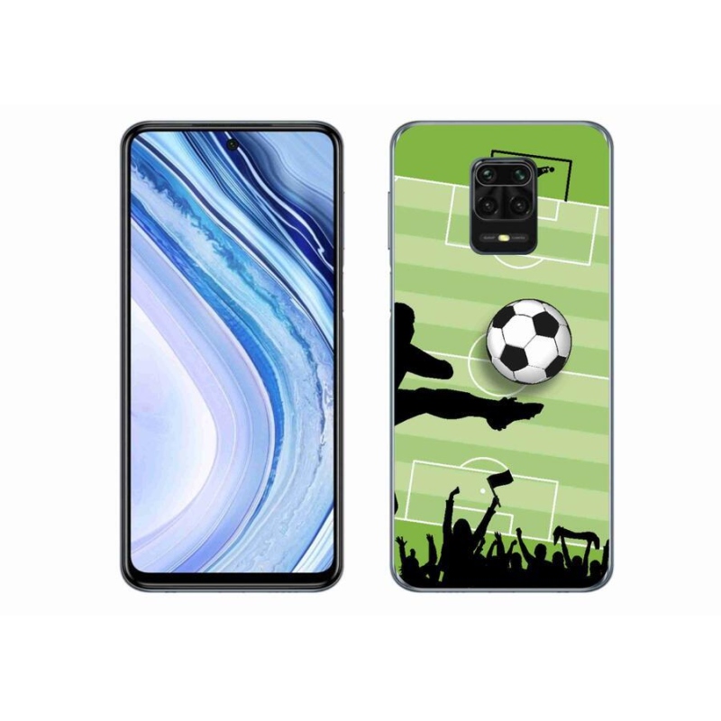 Gél borítás mmCase a Xiaomi Redmi Note 9 Pro-hoz - futballpálya 3
