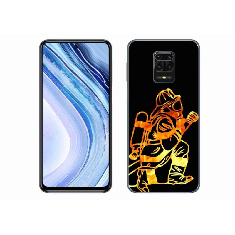 Gél borítás mmCase a Xiaomi Redmi Note 9 Pro-hoz - tűzoltó 1