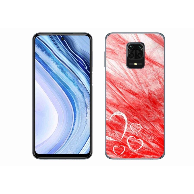 Gél borítás mmCase a Xiaomi Redmi Note 9 Pro készülékhez - szív