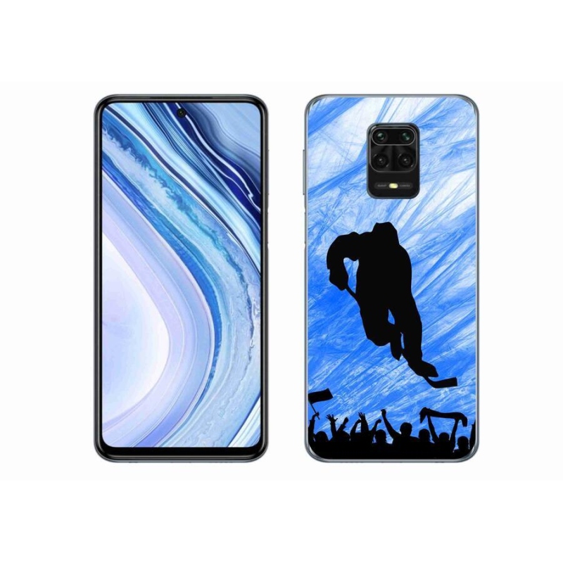 Gél borítás mmCase a Xiaomi Redmi Note 9 Pro-hoz - hokijátékos
