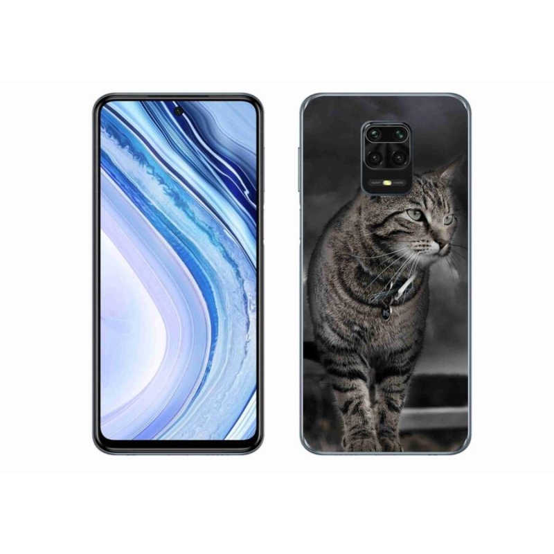 Gél borítás mmCase a Xiaomi Redmi Note 9 Pro-hoz - macska