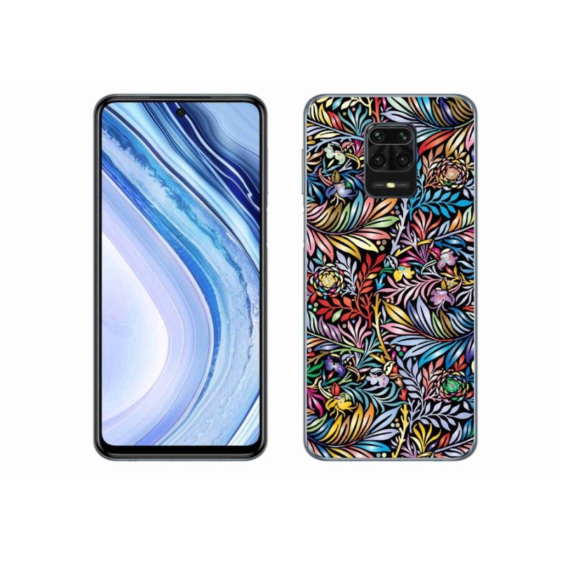 Gél borítás mmCase a Xiaomi Redmi Note 9 Pro számára - virágok 5