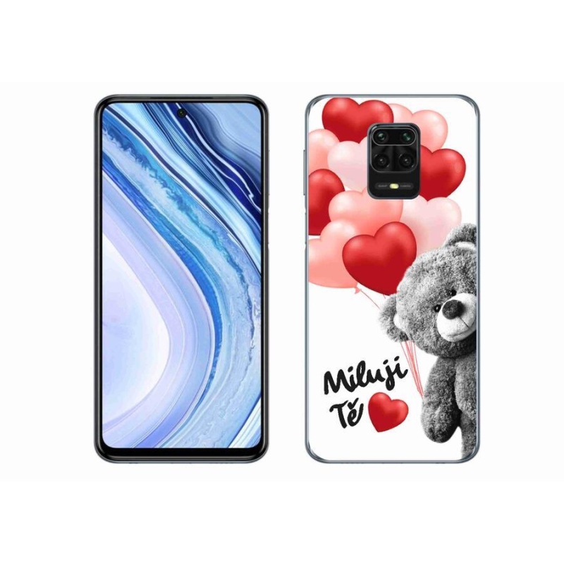 Gél borítás mmCase a Xiaomi Redmi Note 9 Pro számára - I love you