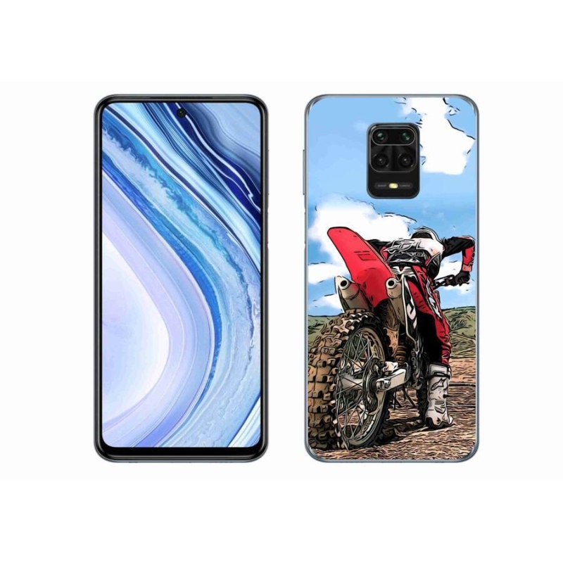 Gél borítás mmCase a Xiaomi Redmi Note 9 Pro készülékhez - moto