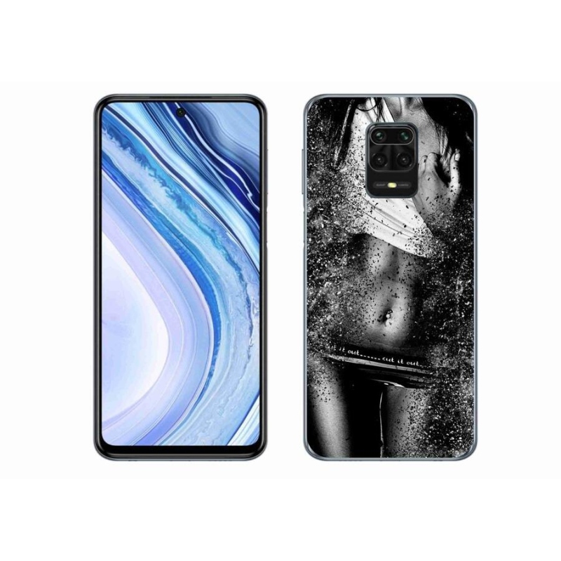Gél borítás mmCase a Xiaomi Redmi Note 9 Pro-hoz - szexi nő 1