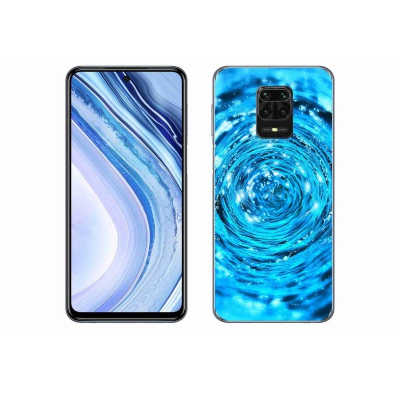 Gél borítás mmCase a Xiaomi Redmi Note 9 Pro-hoz - water vortex