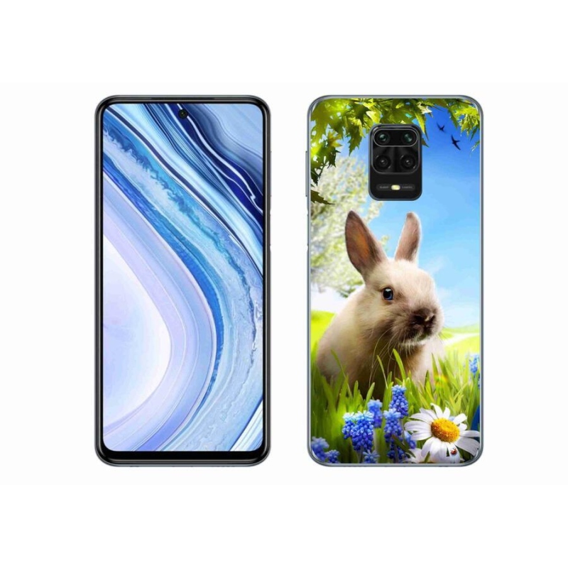 Gél borítás mmCase a Xiaomi Redmi Note 9 Pro készülékhez - nyuszi