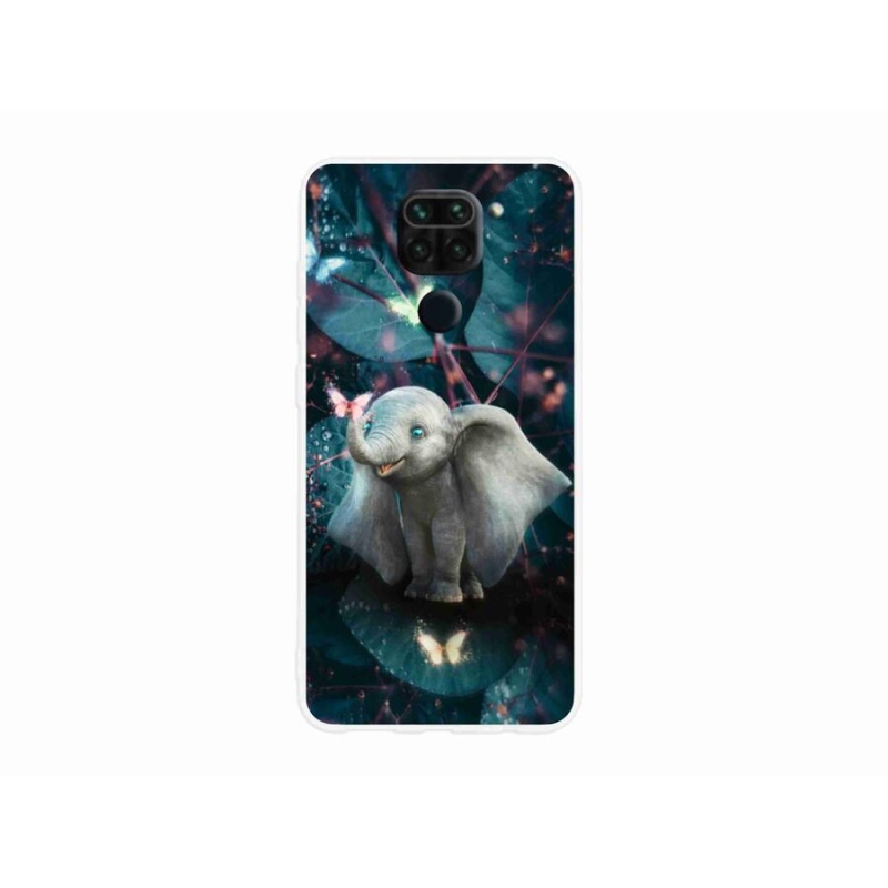 Gél borítás mmCase a Xiaomi Redmi Note 9-hez - aranyos elefánt