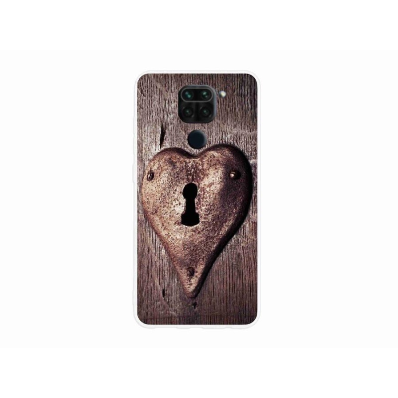 Gél borítás mmCase a Xiaomi Redmi Note 9-hez - szív alakú zár