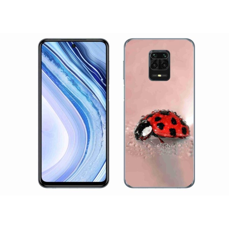 Gél borítás mmCase a Xiaomi Redmi Note 9S-hez - katicabogár