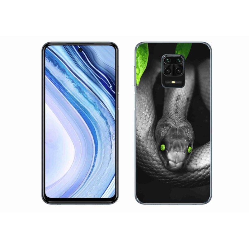 Gél borítás mmCase a Xiaomi Redmi Note 9S-hez - kígyó
