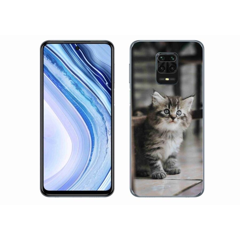 Gél borító mmCase a Xiaomi Redmi Note 9S-hez - cica