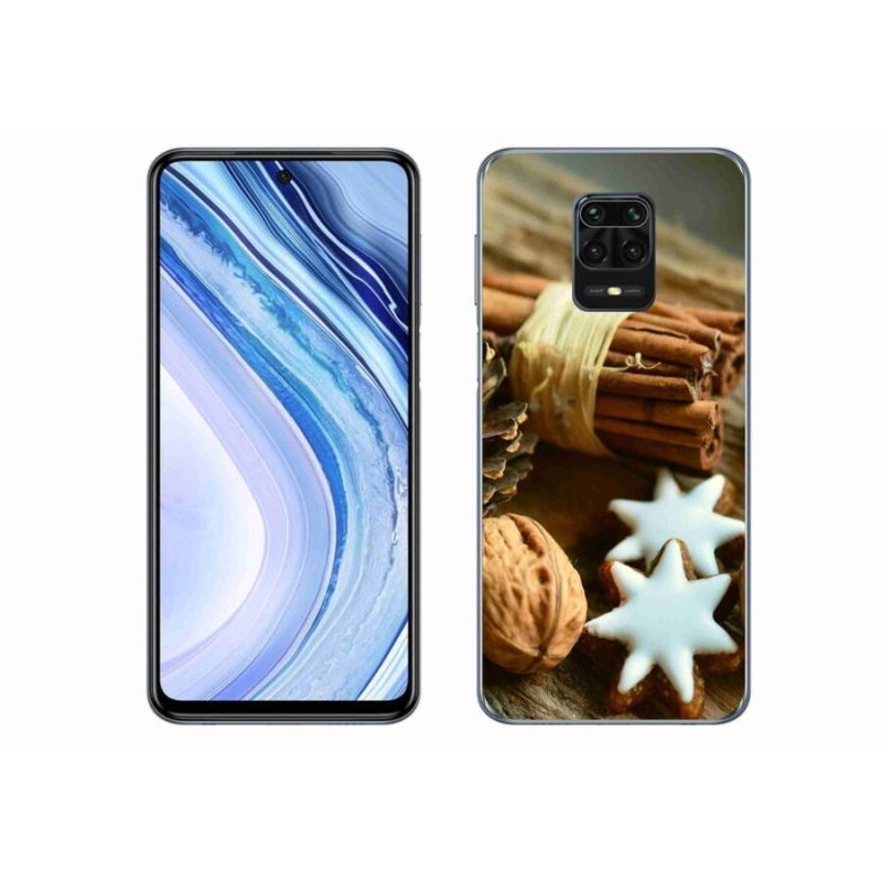 Gél borító mmCase a Xiaomi Redmi Note 9S-hez - fahéj és mézeskalács