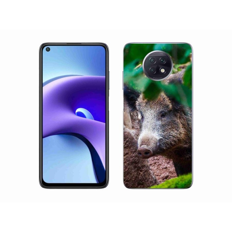 Gél borítás mmCase a Xiaomi Redmi Note 9T 5G számára - vaddisznó
