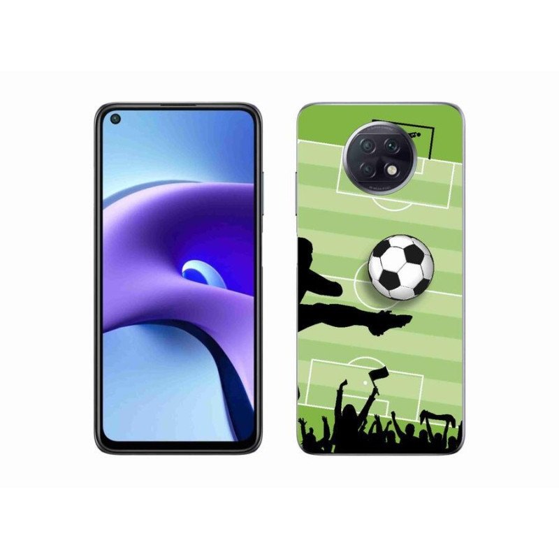 Gél borítás mmCase a Xiaomi Redmi Note 9T 5G - futball 3