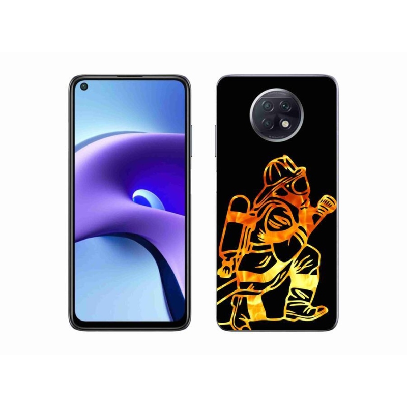 Gél borítás mmCase a Xiaomi Redmi Note 9T 5G - tűzoltó 1