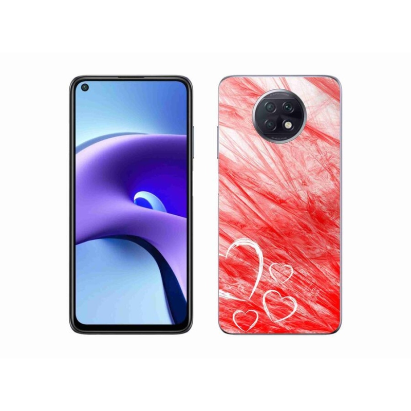 Gél borítás mmCase a Xiaomi Redmi Note 9T 5G-hez - szív