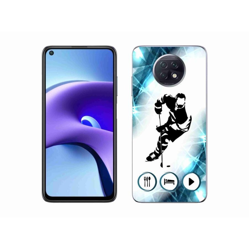Gél borítás mmCase a Xiaomi Redmi Note 9T 5G számára - hoki 1