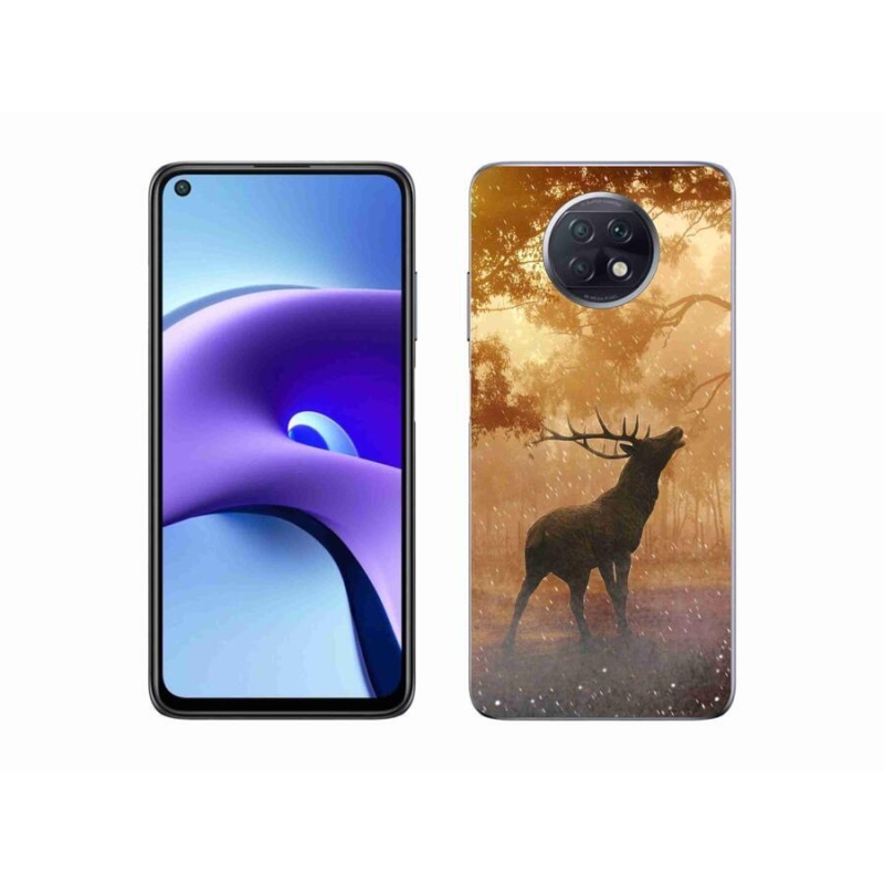 Gél borító mmCase a Xiaomi Redmi Note 9T 5G számára - szarvas a vadászaton