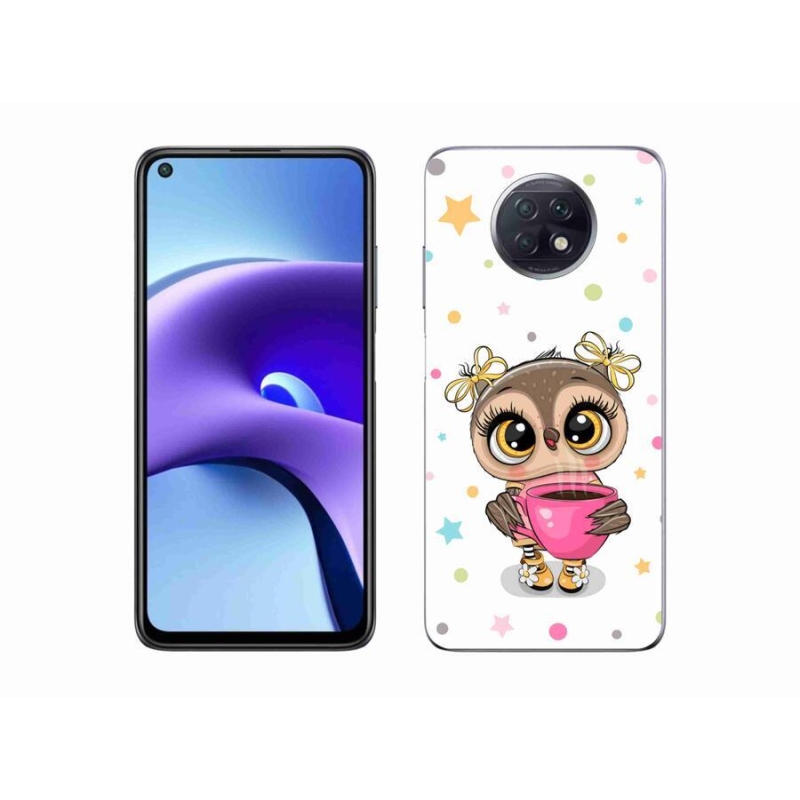 Gél borítás mmCase a Xiaomi Redmi Note 9T 5G számára - rajzfilm bagoly