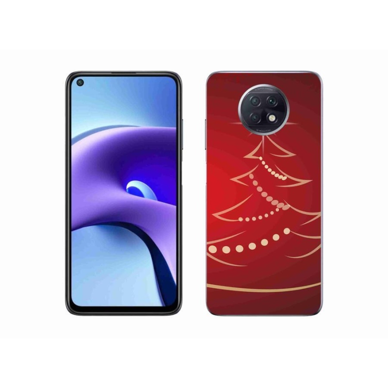 Gél borító mmCase a Xiaomi Redmi Note 9T 5G számára - karácsonyfa karikatúra