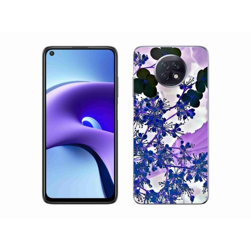 Gél borítás mmCase a Xiaomi Redmi Note 9T 5G-hez - hortenzia virág