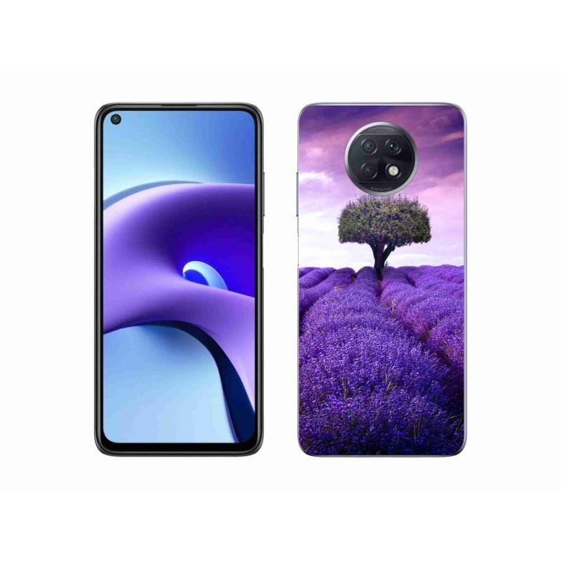 Gél borítás mmCase a Xiaomi Redmi Note 9T 5G-hez - levendula réten