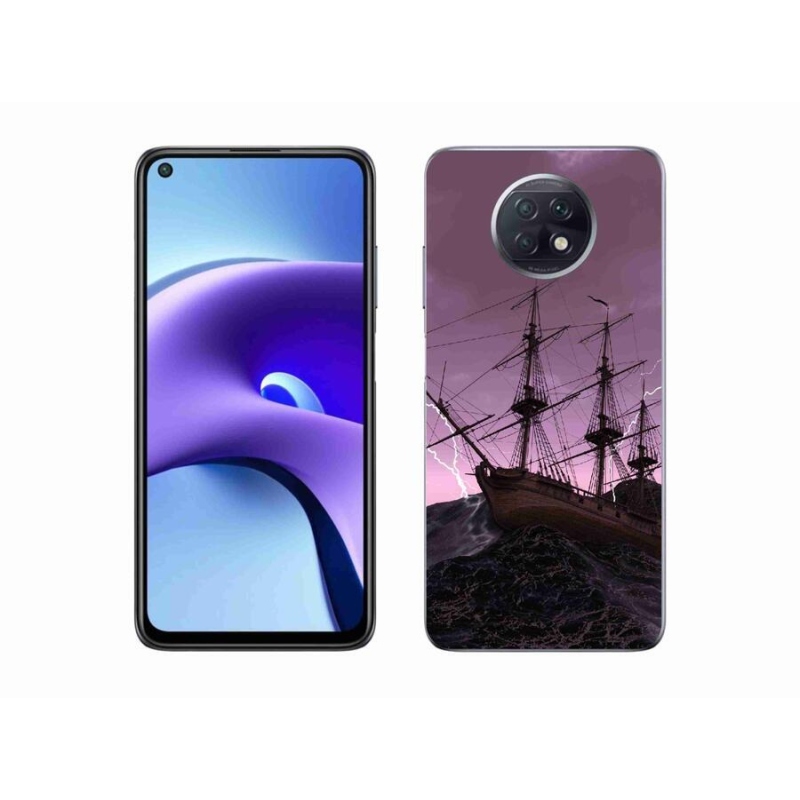 Gél borítás mmCase a Xiaomi Redmi Note 9T 5G-hez - hajó a viharban