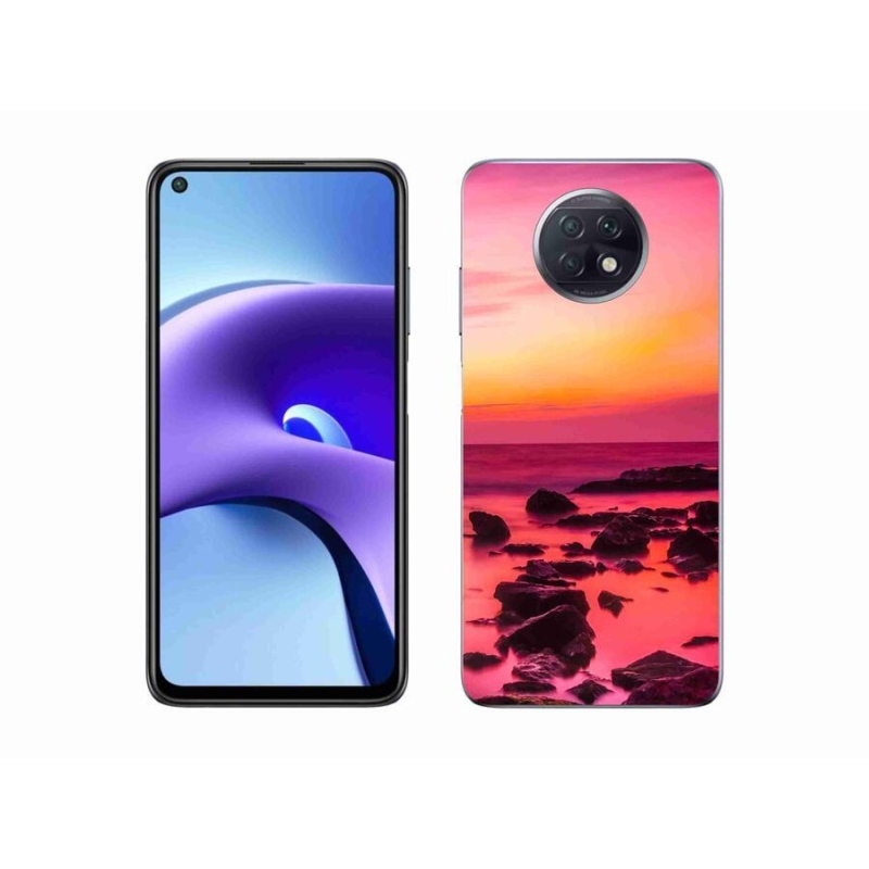 Gél borító mmCase a Xiaomi Redmi Note 9T 5G számára - tenger és ragyogás