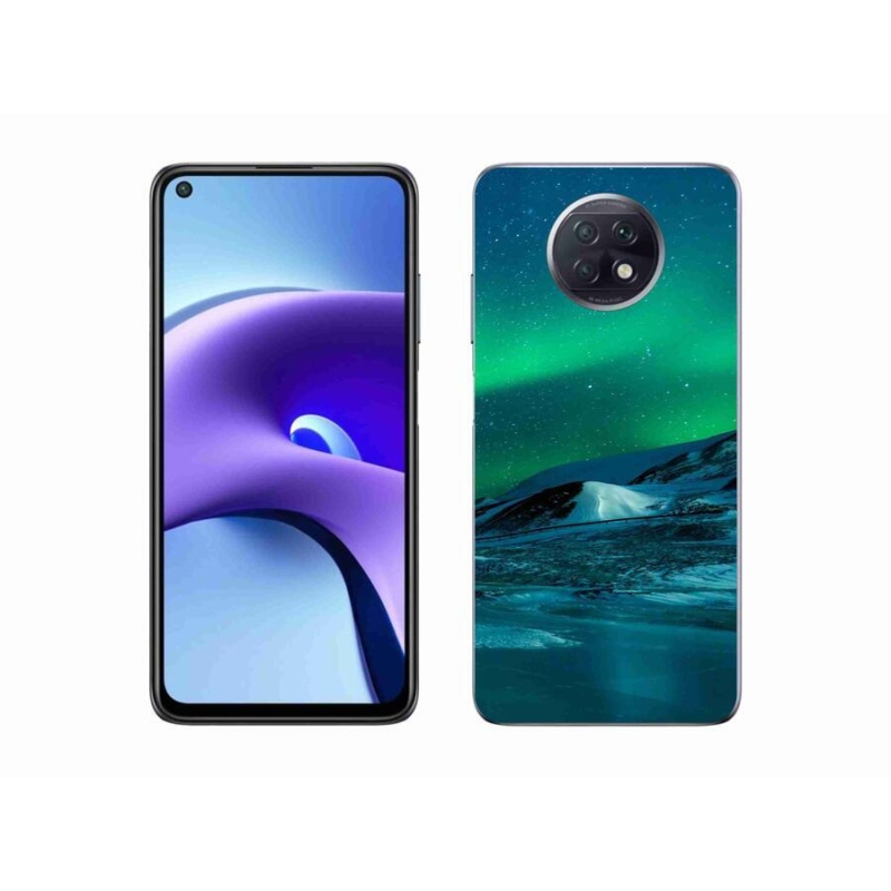 Gél borítás mmCase a Xiaomi Redmi Note 9T 5G számára - sarki fény