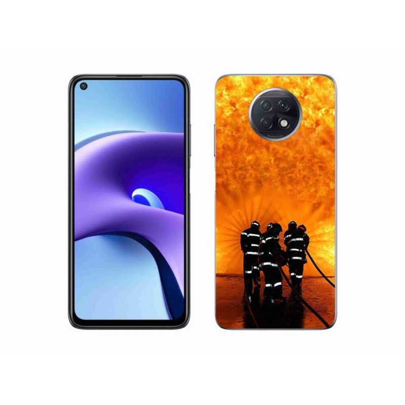 Gél borítás mmCase a Xiaomi Redmi Note 9T 5G-hez - tűz