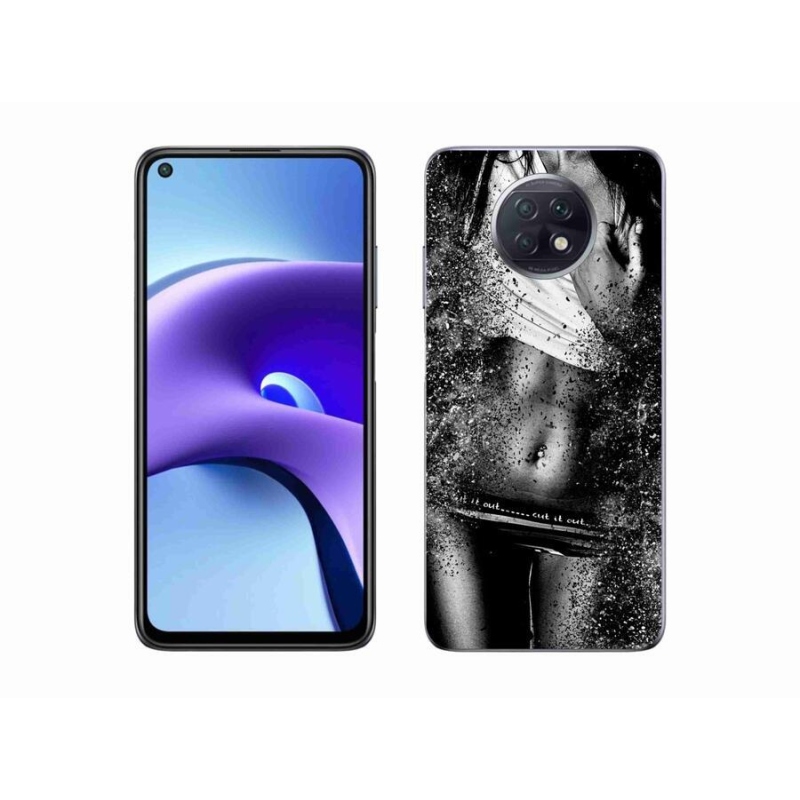 Gél borító mmCase a Xiaomi Redmi Note 9T 5G-hez - szexi nő 1
