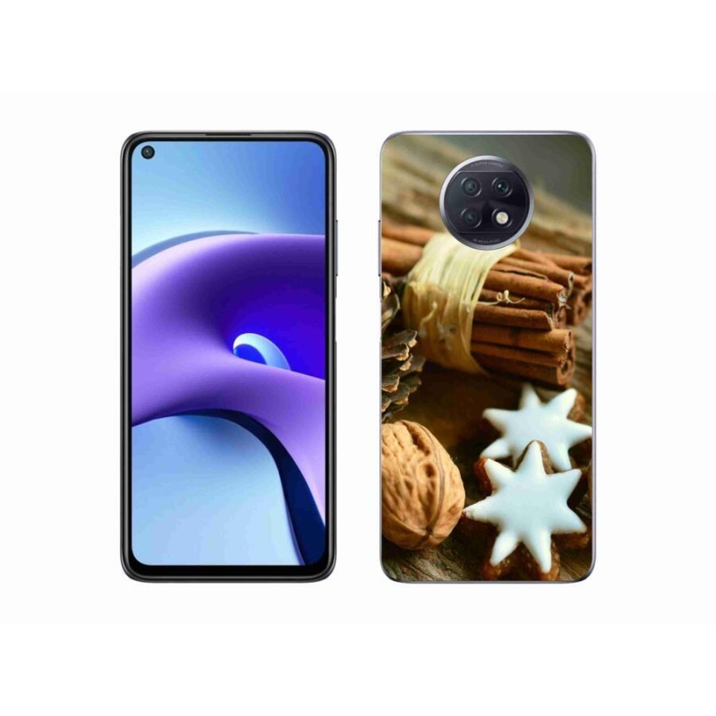 Gél borítás mmCase a Xiaomi Redmi Note 9T 5G számára - fahéj és mézeskalács