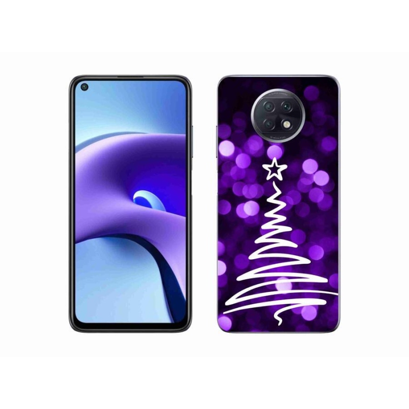 Gél borítás mmCase a Xiaomi Redmi Note 9T 5G számára - fa